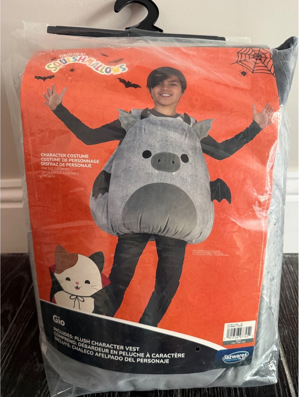 Squishmallows Gio kids costume